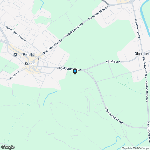 Naturnah und zentral Wohnen am Heimeliweg: 2 1/2 Zimmerwohnung - Karte