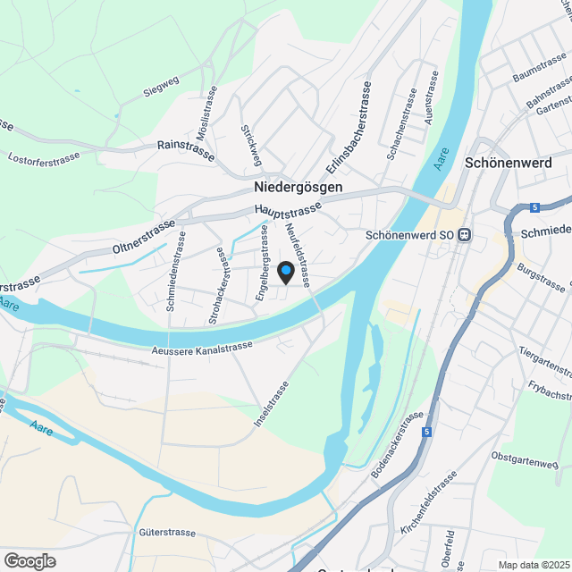 Grosszügige Neubauwohnungen an ruhiger Lage - Karte