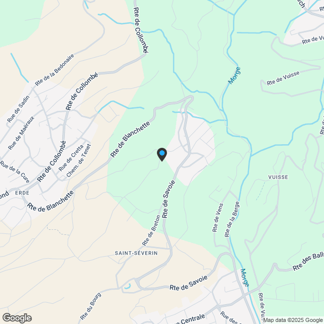 Auf den Sonnenhügeln von St-Séverin wartet Ihr zukünftiges Zuhause auf Sie. Werden Sie bereits ab CHF 583.- pro Monat* Eigentümer - Karte