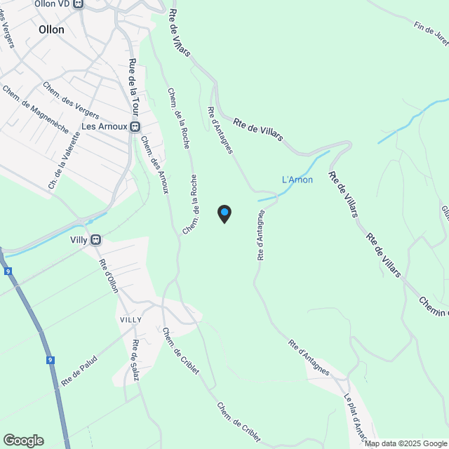 Ihre Villa zur Errichtung in Ollon. Werden Sie Eigentümer ab CHF 732.- pro Monat* - Karte