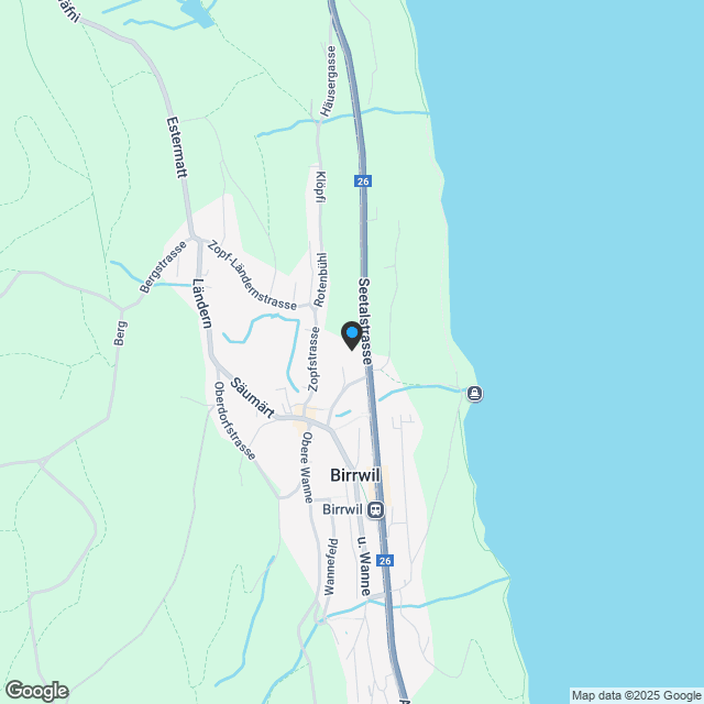 exklusives 5.5 Zi-Einfamilienhaus mit Lift, See- und Bergsicht, Photovoltaikanlage, LOXONE - Karte