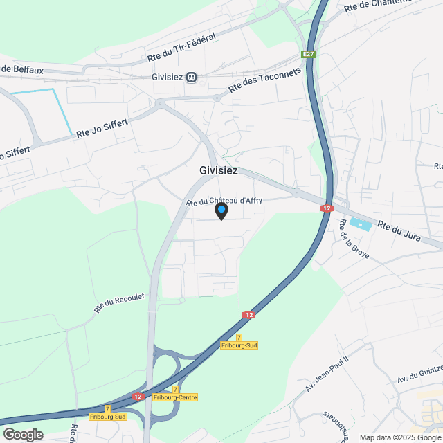 Lumineux 3½ pièces au 1er avec grand balcon plein sud ! - Karte