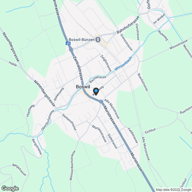 4 1/2-Zimmer-Dachwohnung mit Loggia und Estrich - Karte