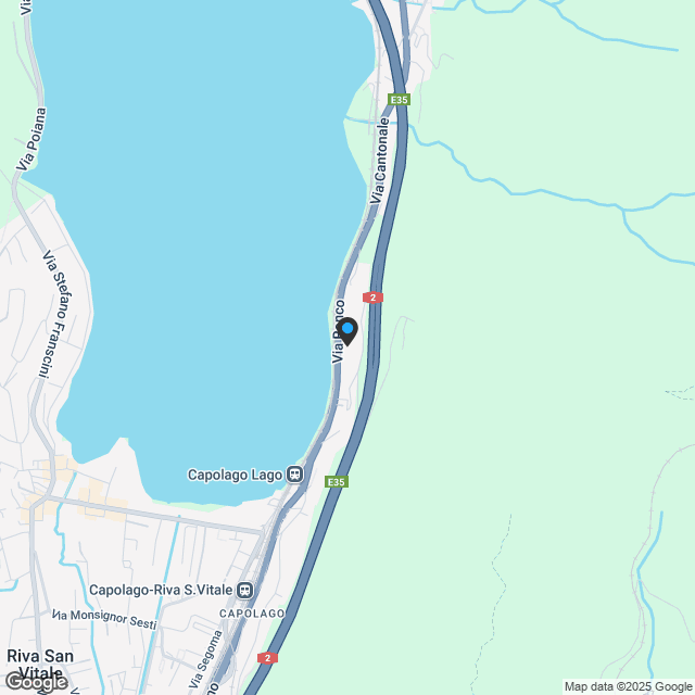 CAPOLAGO – ATTICO 4.5 LOC, CON VISTA SUL LAGO DI LUGANO (APP. 4) - Karte