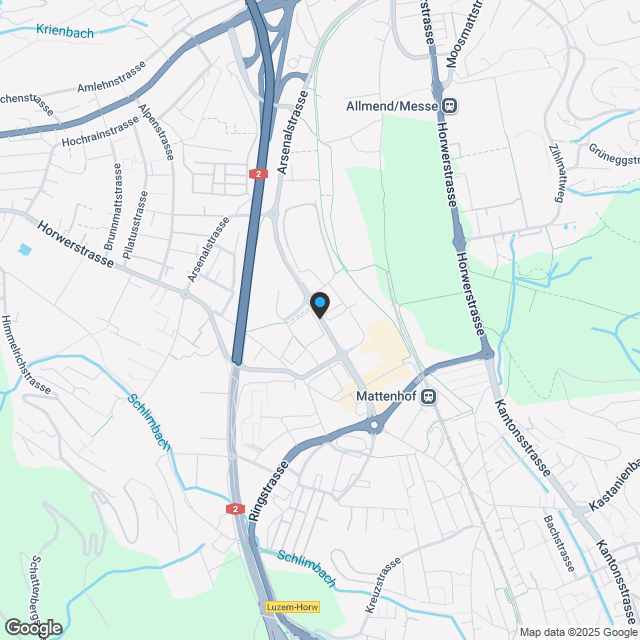 Wohneigentum im Nidfeld - Karte