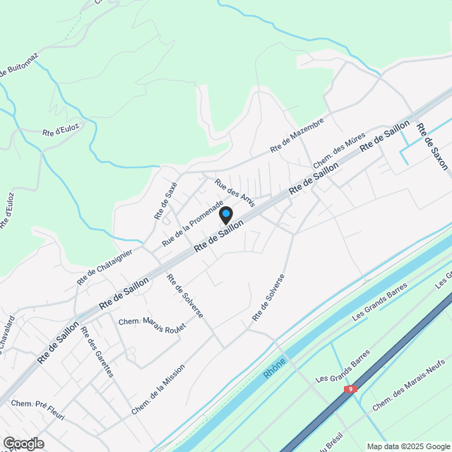 Moderne Einzelvilla in Fully: eine außergewöhnliche Wohnlage - Grundstück A - Karte