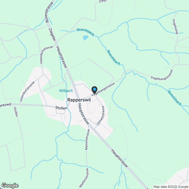 Traumhafte 4.5- Zi- Dachwohnung mit Galerie in der neuen Überbauung "Hübsche Mätteli" an ruhiger und zentraler Lage - Karte