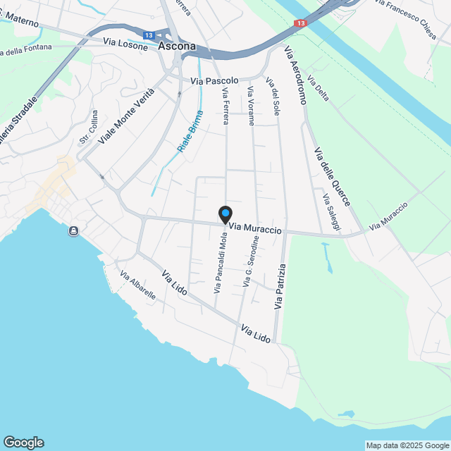 Moderner Neubau, privater Garten, Terrasse, ruhige Lage - Karte