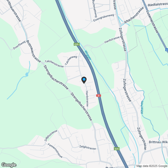 Nachhaltig gebaut – modern gelebt: Ihr neues Zuhause in Brittnau - Karte