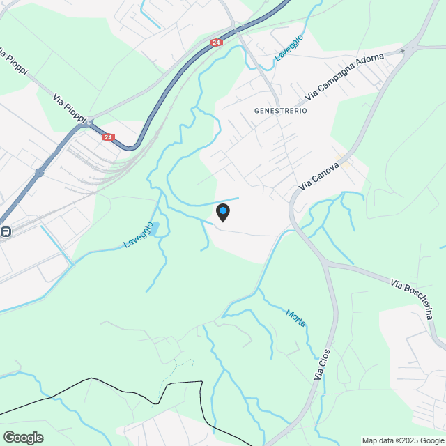 Schönes und modernes 3.5-Zimmer-Wohnung mit Terrasse in Genestrerio - Karte