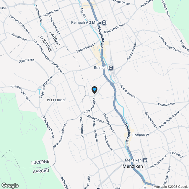 Exklusive 4.5-Zimmer-Neubauwohnung - nachhaltiges Wohnen in Reinach AG - Karte
