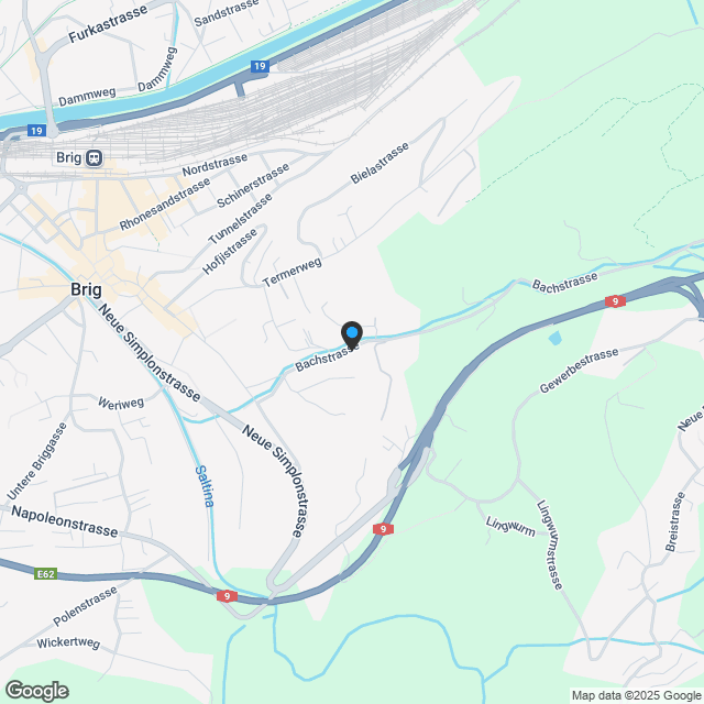 Stilvolle Architektur und Komfort: Exklusive 5.5-Zimmer-Wohnung als Zweitwohnsitz in Ried-Brig - Karte
