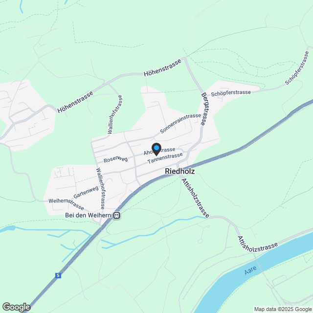 2.5 Zimmer Wohnung 1. OG in Riedholz (Ortsteil Niederwil) - Karte