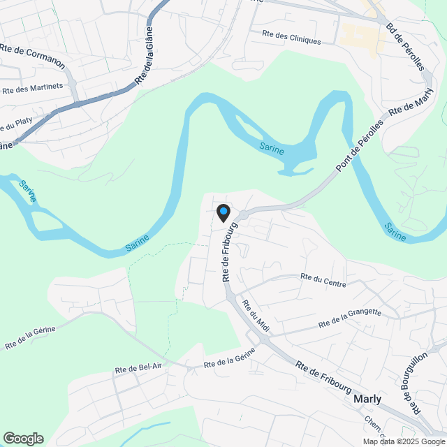 Magnfiques 4,5 Zimmer auf der 3. Etage in neuer Promotion in Marly - Karte