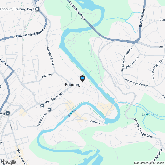 Zu verkaufen 3.5-Zimmer-Dachwohnung in Montagny-la-Ville (FR) - Karte