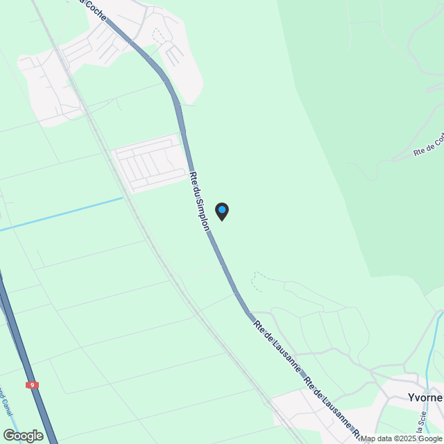 APPARTEMENT LOT 1 YVORNE - Karte