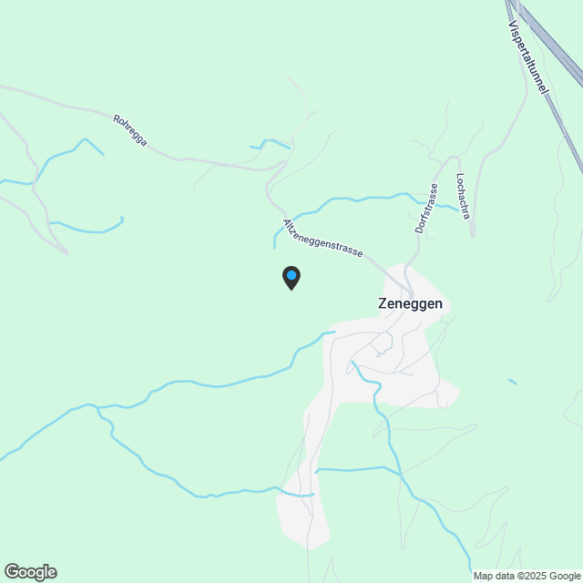 Wohnen in Ruhe, aber dennoch in 15min in Visp (B22) - Karte