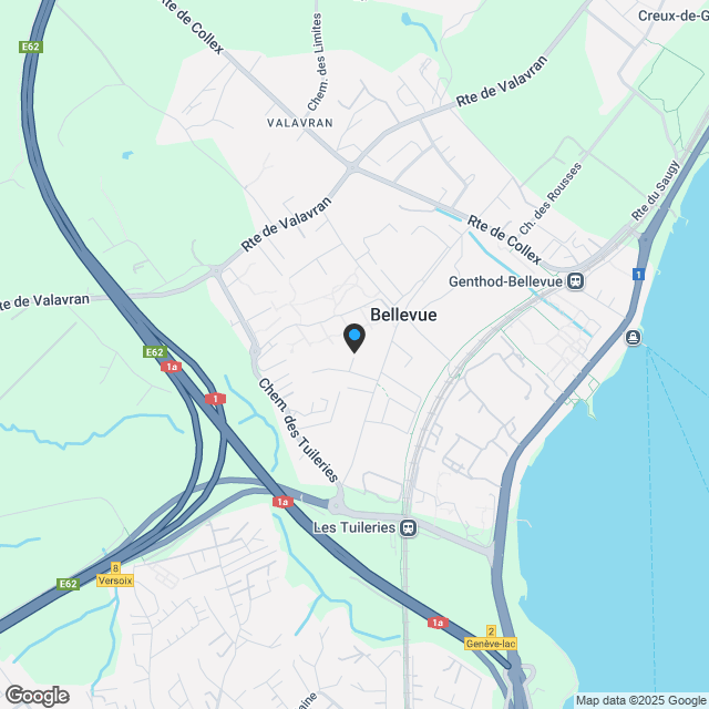 Neue Villa - Bellevue - Karte