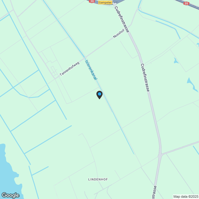 Gampelen/Bern - Karte