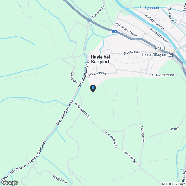 4.5-Zimmerwohnung OG mit sonnigem Balkon im Rodacher - Karte