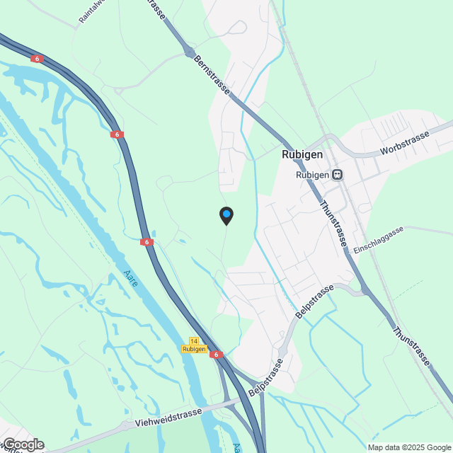 Edle 4-Zimmer Attikawohnung mit Sicht auf den Belpberg - Karte