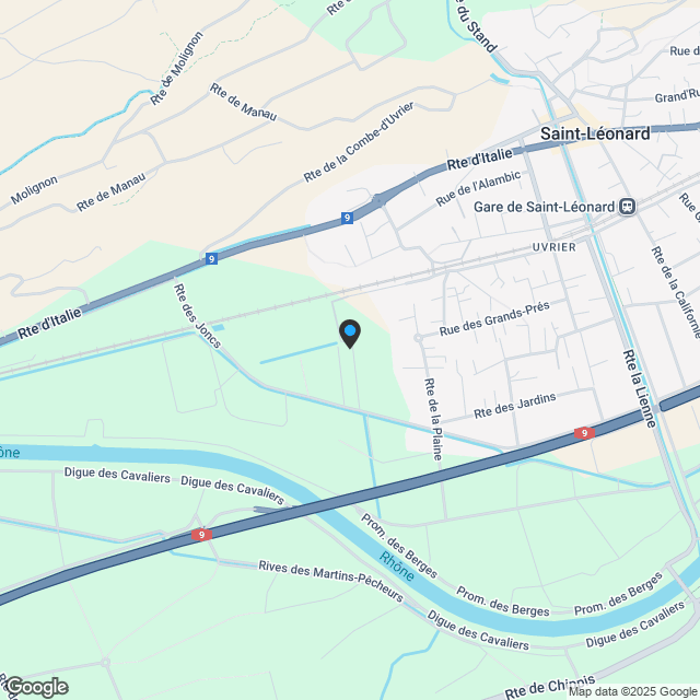 Studio ab 53 m2 mit Balkon oder Terrasse - Karte