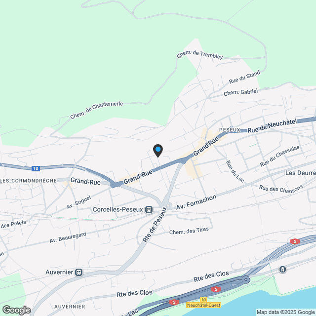 Letztes 5,5-Zimmer-Apartment mit Ausgang zum See - Karte