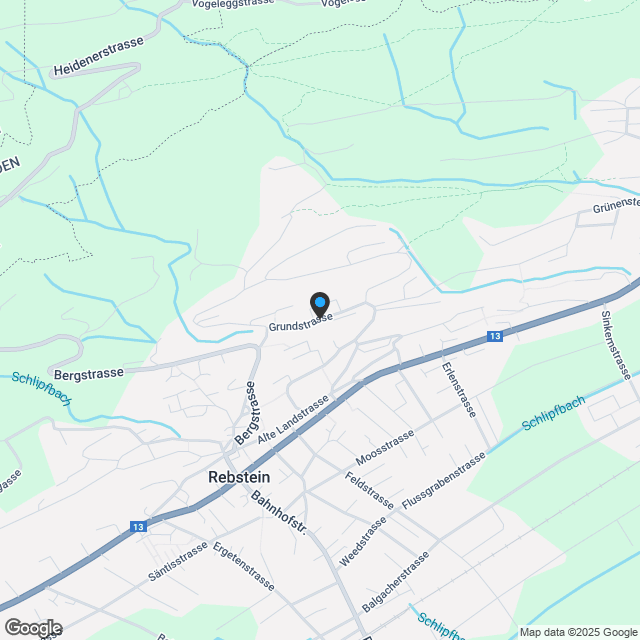 Überbauung "Grund", Rebstein - erstklassige Eigentumswohnungen - Karte
