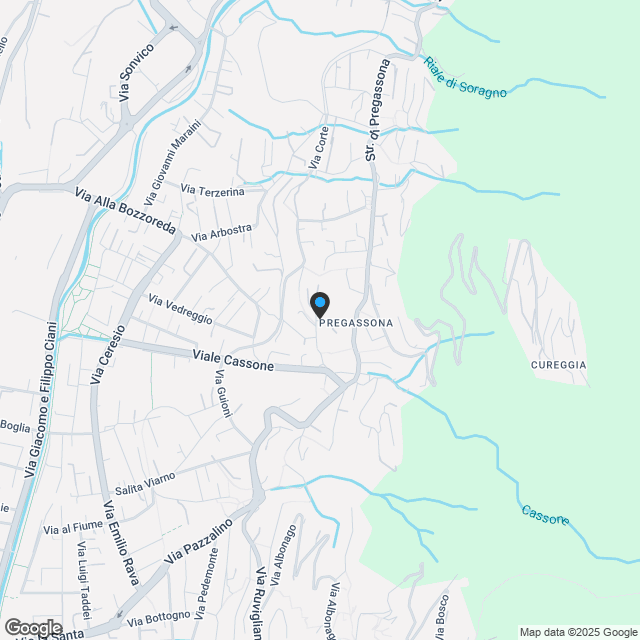 Pregassona verkauft letztes Attikapartment in Residenz Gold &amp; Silver - Karte