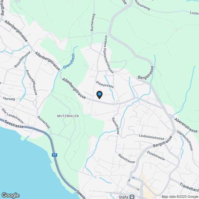 Exklusives Wohnen am Zürichsee - Stäfa - Karte