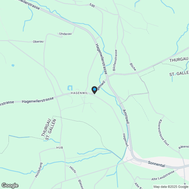 Einzigartige 3.5 Zimmer Dachwohnung mit Ausblick ins Grüne - Karte