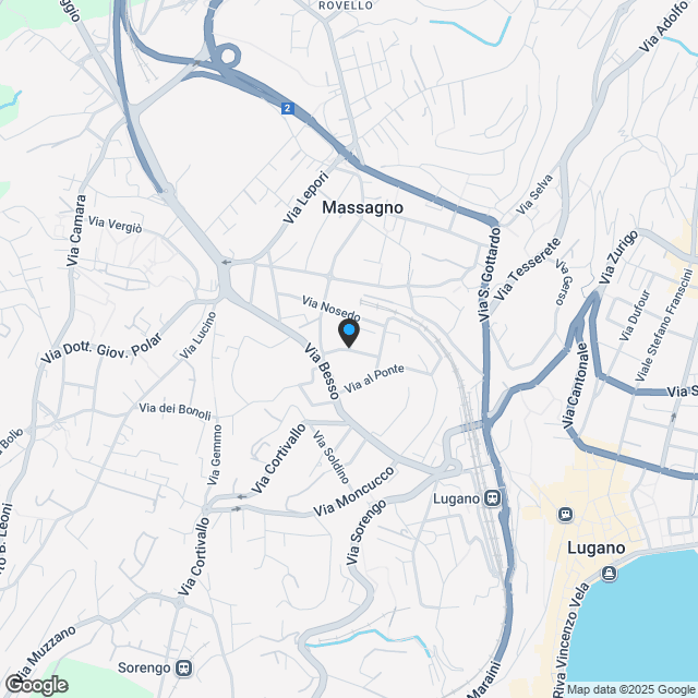 PREGASSONA - Residenza Parco Ceresio - nuovi 3.5 locali - Karte