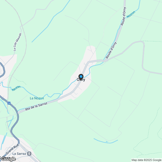 Orny - 4,5 Zimmer - Neuwertiges Apartment mit Dachboden - Karte
