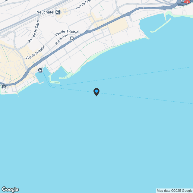 Neuchâtel - Hervorragende 3.5-Zimmer-Minergie-P-Wohnung mit Balkon und High-End-Service-Wohnung E - Karte