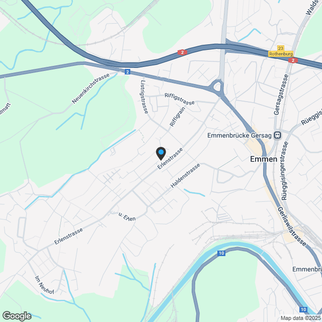 Ihr Wohntraum direkt an der Kleinen Emme! - Karte