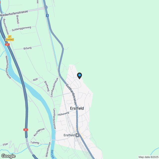 Moderne 4.5-Zimmer-Wohnung mit Minergie-Standard in Erstfeld - Karte