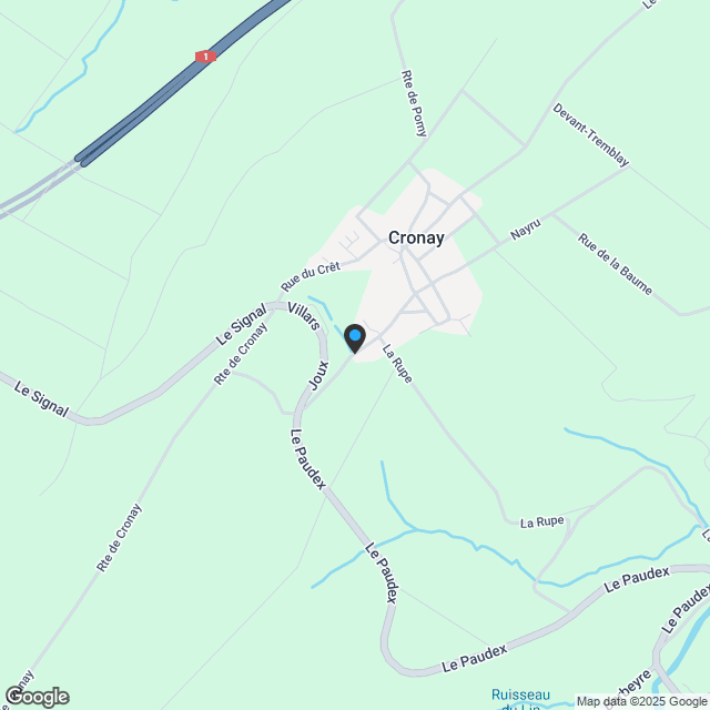 5.5 Zimmer zum Verkauf Off-Plan. Ca. 125 m2. Große Terrasse. Herrliche Lichtung auf den Alpen - Karte