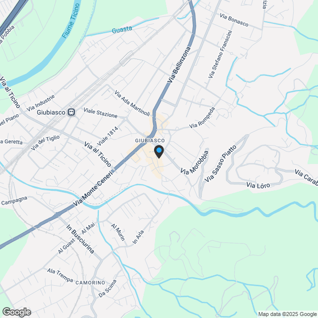 Direkt vom Bauträger - Giubiasco - 1,5 Zimmer mit Garten - Karte