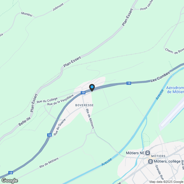 Villa contiguë - Unité B - Karte