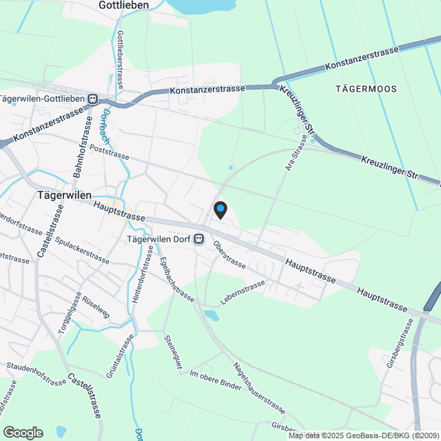 4,5 Terrassenwohnung in Tägerwilen - Karte