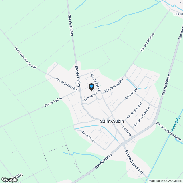 Schöne 1,5-Zimmer-Wohnung mit Terrasse in einem kleinen Gebäude mit 9 Wohnungen - Karte