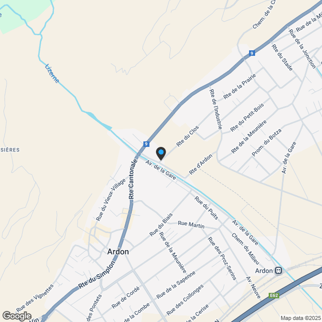 Die Amignes - 3,5 Zimmer - Karte