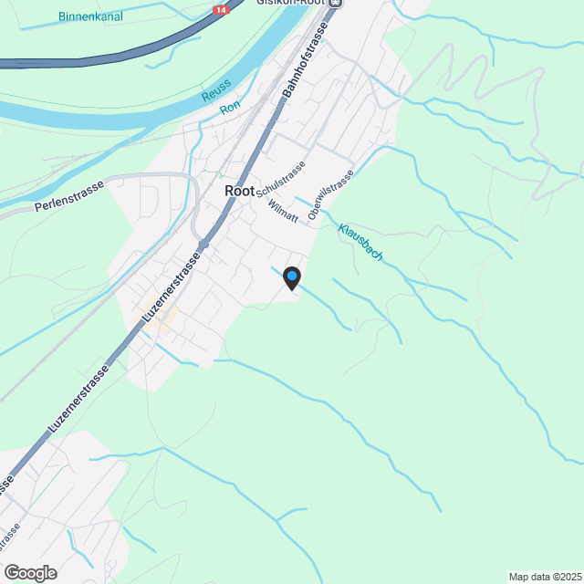 Attikawohnung am Waldrand D11.6 - Karte