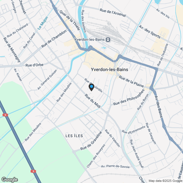 Prachtvolle Wohnung - Yverdon-les-Bains - Karte