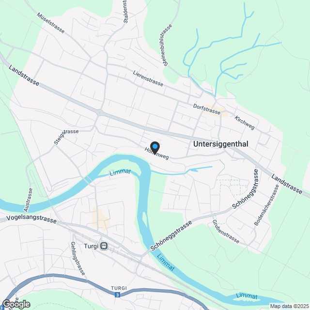 Exklusives Wohnen mit Blick auf die Limmat - Karte