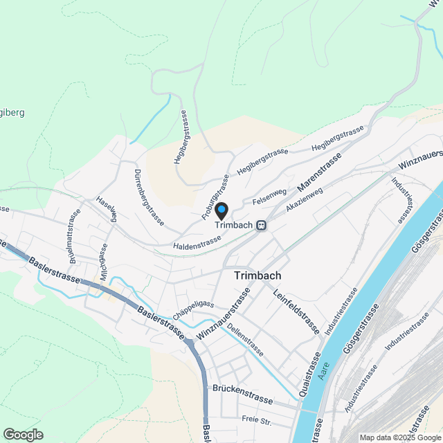 Modernes EFH an bevorzugter Lage mit Alpenblick & Stadtblick - Karte