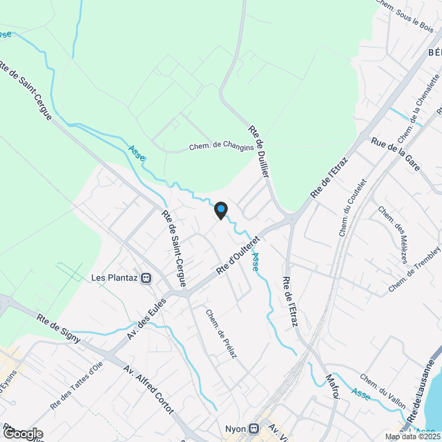 Nyon, Résidence Arboris - Appartement de 4.5 pièces en attique avec terrasse - Karte