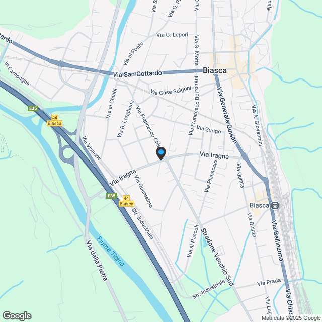 BIASCA - 4 1/2 con giardino - in costruzione - Karte