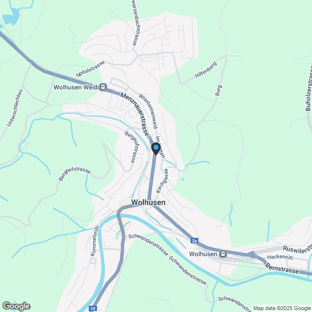 Zentral Wohnen in Wolhusen - Karte