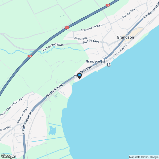 Prächtige 3.5-Zimmer-Neuwohnung mit großem Balkon-Terrasse und atemberaubendem Blick auf den See - Karte